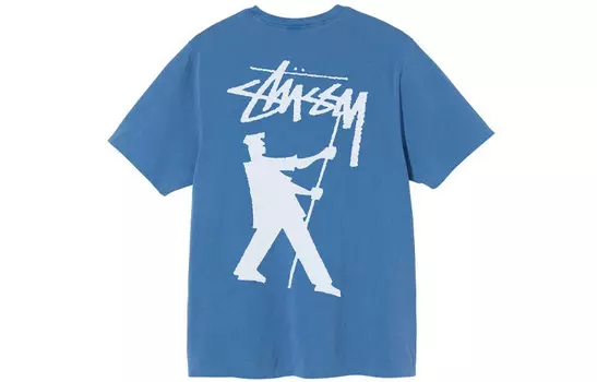 Футболка Stussy унисекс, цвет Blue
