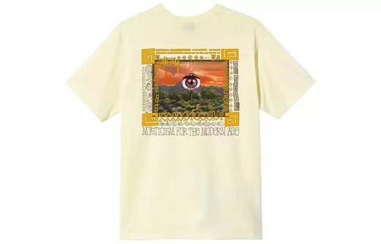 Футболка Stussy унисекс, цвет Brown