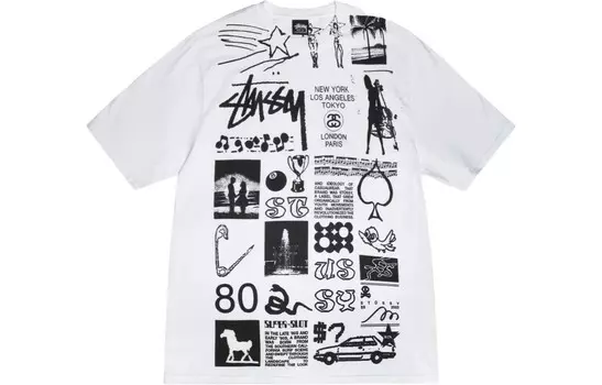 Футболка Stussy унисекс, Фиолетовый
