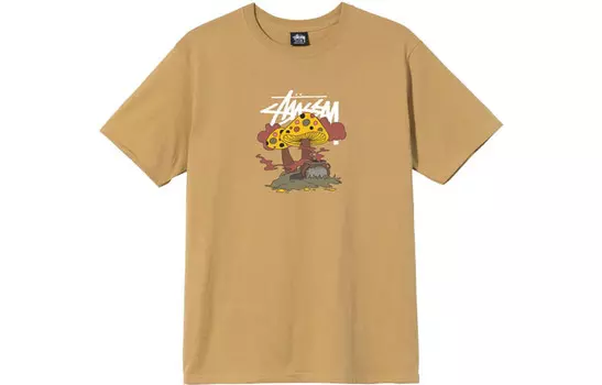 Футболка Stussy унисекс, Коричневый