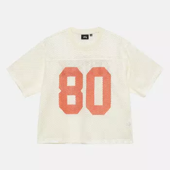 Футболка Stussy Unisex Team 80 Jersey, кремовый