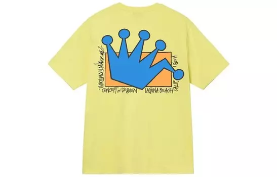 Футболка Stussy унисекс, Желтый