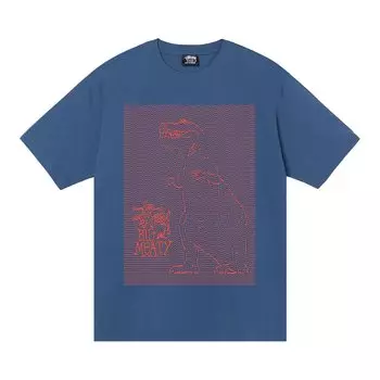 Футболка Stussy в горошек и петли Полночь