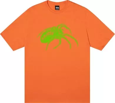 Футболка Stussy Widow Tee 'Coral', оранжевый