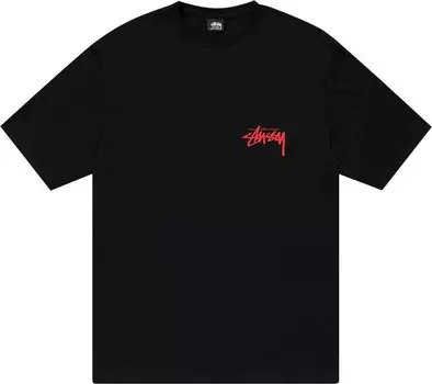 Футболка Stussy Wizard Tee 'Black', черный
