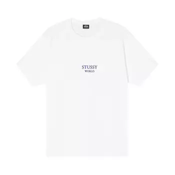 Футболка Stussy World, белая
