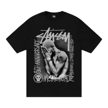 Футболка Stussy x Goldie Metalheadz 30 'Black', черный