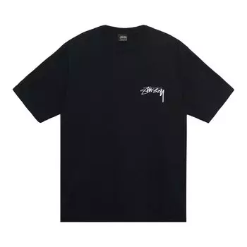 Футболка Stussy x Our Legacy, окрашенная в горошек, Черная