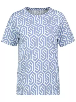 Футболка Sublevel, цвет hellblau/wei