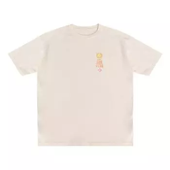 Футболка summer beach t-shirt 'ivory' Converse, белый