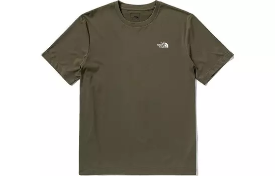 Футболка Summer Outdoor Exploration унисекс зеленая The North Face, зеленый