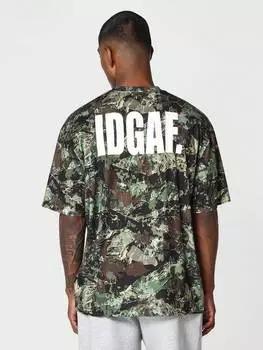 Футболка Sumwon с принтом по всей поверхности, зеленый