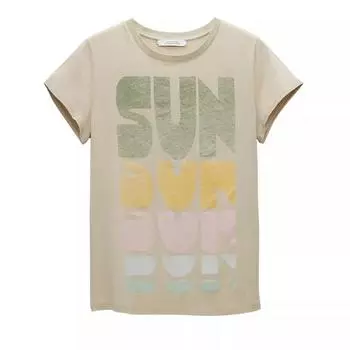 Футболка sun child shirt 015 green mix Dorothee Schumacher, мультиколор