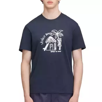 Футболка Sundek Venice beach printed, синий