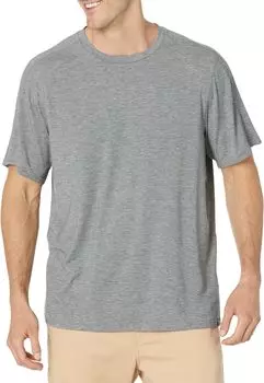 Футболка SunSmart на каждый день с коротким рукавом – высокая L.L.Bean, цвет Gray Heather