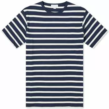 Футболка Sunspel Breton Stripe Tee