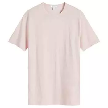 Футболка Sunspel Classic Crew Neck T-Shirt, цвет Pale Pink