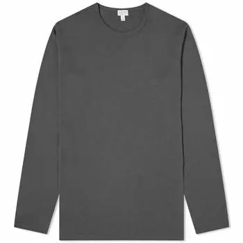 Футболка Sunspel Lounge Long Sleeve Tee