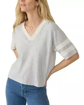 Футболка Sunwashed Varsity Faherty, серый