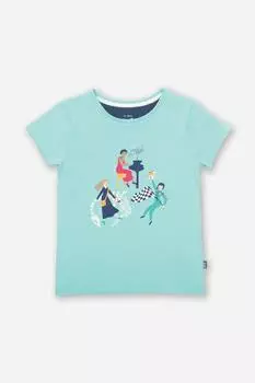 Футболка «Супер девочки» Kite, синий