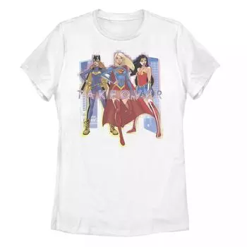 Футболка «Super Hero Girls Takeover» для юниоров DC Comics Licensed Character