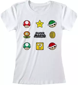 Футболка Super Mario, белый