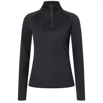 Футболка Super.natural Arctic230 half zip long sleeve, черный