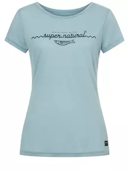 Футболка super.natural Merino, синий