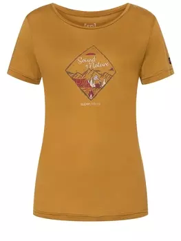 Футболка super.natural Merino, желтый