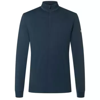 Футболка Super.natural Tundra175 half zip long sleeve, синий