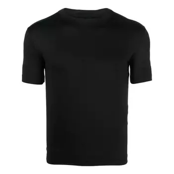 Футболка super tight shiny fitted t-shirt 'black' Balenciaga, черный