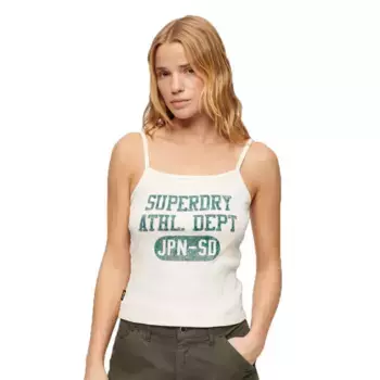 Футболка Superdry Athletic Coll Graphic RIB, бежевый