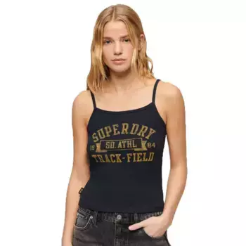 Футболка Superdry Athletic Coll Graphic RIB, черный