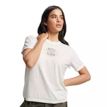 Футболка Superdry Blackout Rock Graphic, белый