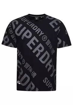 Футболка Superdry, черный