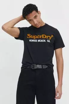 Футболка Superdry, черный