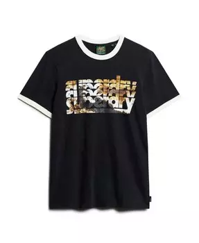 Футболка Superdry, черный