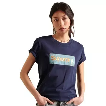 Футболка Superdry Cl Patina, синий