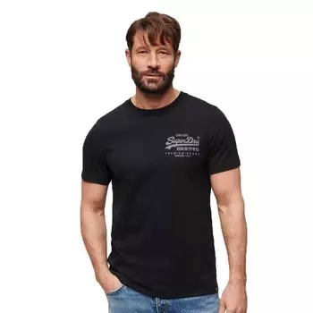 Футболка Superdry Classic Vintage Logo Heritage, черный