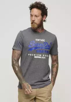 Футболка Superdry "CLASSIC VL HERITAGE T SHIRT", синий