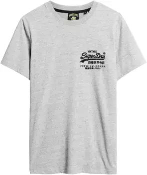 Футболка Superdry "CNY GRAPHIC TEE", серый