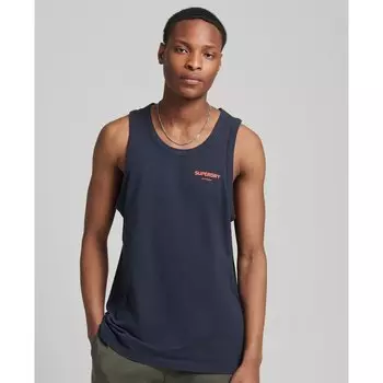 Футболка Superdry Code Core Sport sleeveless T-shirt, синий