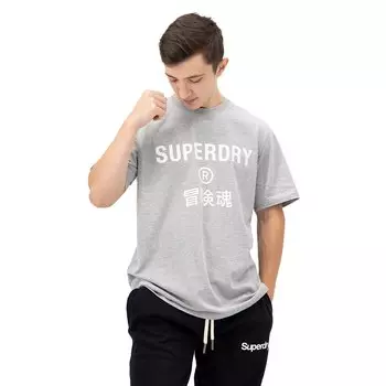 Футболка Superdry Code Core Sport T-shirt, серый