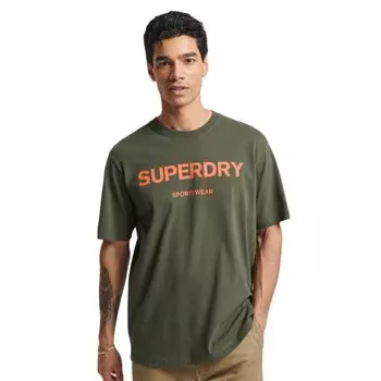 Футболка Superdry Code Core Sport, зеленый