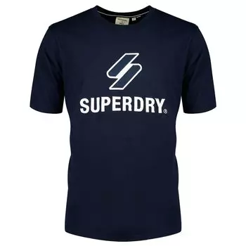 Футболка Superdry Code Sl Stacked Apq T-shirt, черный