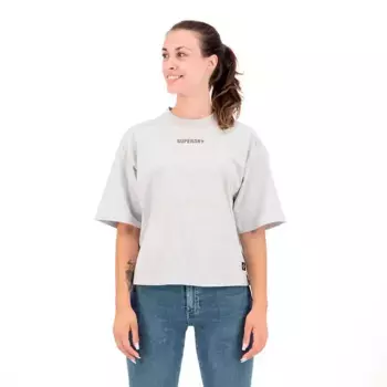 Футболка Superdry Code Tech Os Boxy, серый