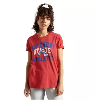 Футболка Superdry Collegiate Athletic, красный