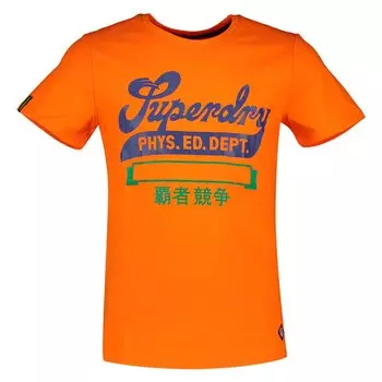 Футболка Superdry Collegiate Graphic 185, оранжевый