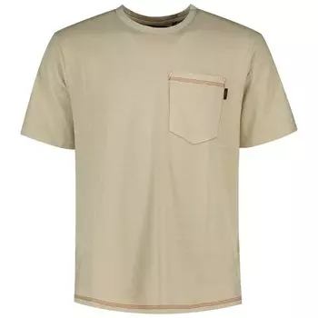 Футболка Superdry Contrast Stitch Pocket, бежевый