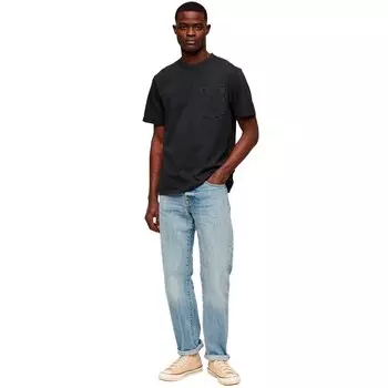 Футболка Superdry Contrast Stitch Pocket, черный